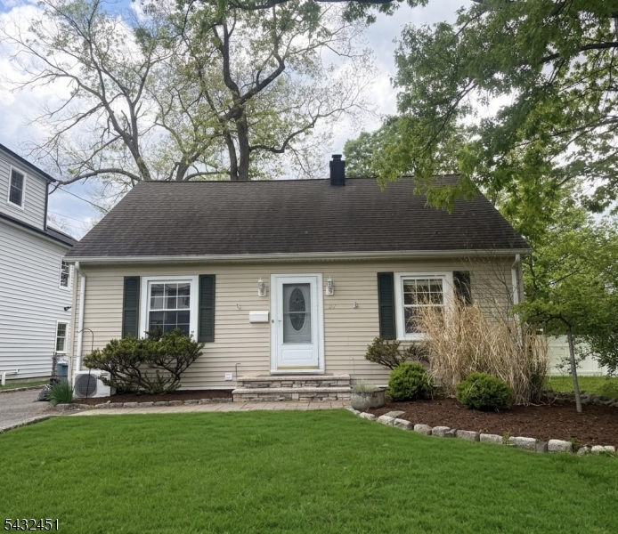 Welcome to this charming, freshly painted three-bedroom, three-bath Cape Cod home located in the highly sought-after Collins neighborhood. This residence combines classic character with thoughtful updates, featuring a bright living room and formal dining room that flows seamlessly into a beautifully renovated kitchen equipped with granite countertops, stainless steel appliances, a built-in breakfast bar, and vaulted ceilings with skylights. The main level hosts two spacious bedrooms and a full bath, while the private upper level offers a third bedroom with a walk-in closet and its own full bathroom. Exceptional versatility awaits in the finished lower level, which includes a large recreation room, an oversized full bath, and a laundry room with a newer washing machine. Outside, you can enjoy a park-like, fenced-in backyard and deck perfect for entertaining, along with the convenience of a one-car attached garage. Situated near great schools, this home offers an incredible opportunity to move right in and enjoy a fantastic community.