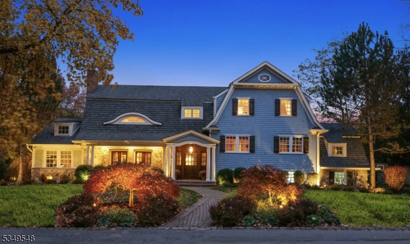 MAGNIFICENT RENOVATED COLONIAL * AMAZING SHORT HILLS LOCATION * Impeccable home rests atop .45 acres of private property on one of the most desirable streets in Short Hills. With superior design by Klesse Forbes Architecture & Design & the highest quality craftmanship of Kozas Construction LLC, coupled w/ custom cabinetry throughout 106 Tennyson offers every amenity for elegant comfortable living and entertaining. Completely renovated in 2012, elevated specialized lighting & detailed moldings complement the open-concept floor plan throughout. This home boasts a banquet sized DR w/ fireplace and gourmet kitchen w/ marble countertops and lg walnut-top center island w/ bar seating, 6-burner cooktop, Bosch dishwasher & built-in banquette. The sun-drenched family rm totally open to the kitchen and patio offers easy indoor-outdoor entertaining. Upstairs: 6 BRs & 3 full baths incl the luxurious primary suite w/ gas fireplace & spa-like bathrm w/ jetted clawfoot soaking tub, glass shower & double marble-top vanity. Office, rec/exercise level, mudroom, laundry room & 2-car att garage complete the home. Step outside to relax, play or entertain w/ friends amid the private & professionally manicured grounds w/ built in outdoor kitchen. Close to everything: Hartshorn Elemnt (0.6 mi.), Gero Park/Town Pool & Par-3 GC (1.1mi), Short Hills train (1.8 mi.) & all that Short Hills-Millburn has to offer.