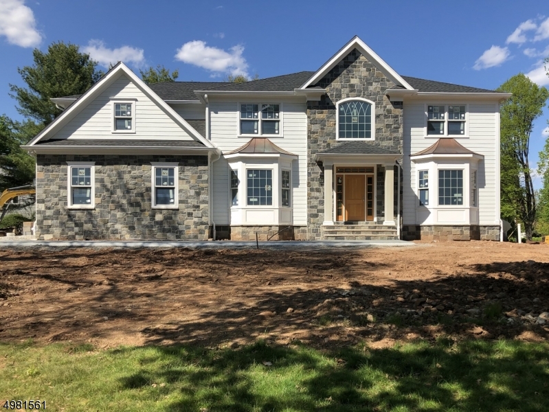 NEW CONSTRUCTION! Exquisite NEW bright & airy CH Colonial w/soaring 2-story open foyer fabulously located on a beautiful, level lot. Ideal floor plan,spacious rooms,lovely trim & finishes throughout; Formal LR&DR w/coffered ceilings&light-filled bay windows;FR w/fireplace;Stunning gourmet Kitchen w/crisp,white cabinetry,quartz counters,SS appliances(Subzero/Wolf),large island,walk-in pantry,French sliders to patio&large, inviting yard;Master Suite w/fireplace,tray ceiling,His&Hers closets, & spa-like Master Bath featuring double vanity,sleek freestanding soaking tub, & luxurious shower;All 2nd fl BR have EN-SUITE baths;Impressive finished lower level boasts high ceilings,huge Rec Rm,Exercise Rm,BR,bath;Close to school,park,&town pool;Home built w/attention to detail by local, established builder; Truly a gem!