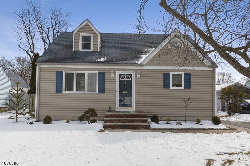 Fully updated and expanded cape cod style home on quiet tree lined street.  The updated eat-in kitchen has beautiful white solid maple cabinetry, silestone quartz countertops and a breakfast bar. The kitchen opens up to a spacious living room with hardwood floors creating a nice open feel.  The formal DR w/newer H/W floor opens to a warm and inviting family room with a gas fired stove. The adjacent Sunroom provides lots of natural light and opens to a BRAND NEW Trex deck which leads to a paver patio and relaxing waterfall, perfect for outdoor entertaining. The finished basement is perfect for relaxing as well as providing lots of storage. Other updates include newer vinyl siding, windows & doors, updated 200 AMP electric and professional front and back landscaping.  A must see well maintained home!