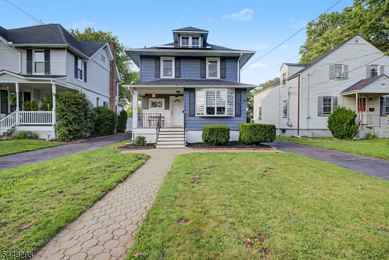 Must See! Stunning fully renovated 4 bedroom colonial.  Step into this beautifully updated home, where timeless charm meets modern comfort. The welcoming front porch offers exceptional curb appeal and is the perfect spot for morning coffee or evening relaxation.  The first floor features a gracious foyer, a fully renovated kitchen with breakfast bar, a versatile bedroom/bonus room/office, a spacious living room, formal dining room, and a convenient powder room.  Just off the kitchen, sliding glass doors open to a generous patio overlooking a large, private backyard which is an ideal setting for summer barbecues and outdoor entertaining.  Upstairs, you will discover three generously sized bedrooms and a beautifully updated full bathroom, plus an attic offering additional storage space.  The full unfinished basement offers even more storage or can be finished for an additional recreation room/living space.  Conveniently located just minutes from vibrant downtown Somerville, top restaurants, shopping, schools, and direct train/bus service to NYC.  Don't miss your opportunity to own this move-in-ready dream home!  Schedule your showing today!
