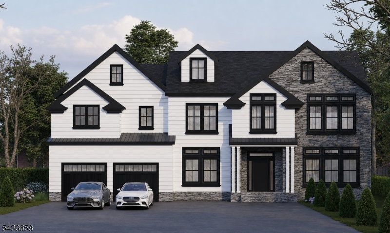 Introducing a stunning NEW CONSTRUCTION Center Hall Colonial offering over 6,100 sq ft across 4 finished levels in the heart of Florham Park.Set on a manicured .35-acre property, this custom-designed home features 6 bedrooms, 6 full baths, 2 half baths & an oversized 2-car garage, blending timeless architecture w/ elevated modern finishes.A striking stone & siding fa ade & covered entry lead to sophisticated interiors w/ soaring ceilings, oversized windows, wide-plank hardwood floors & custom millwork throughout.The open-concept main level features a dramatic family room w/ a statement fireplace & a gourmet kitchen w/ premium appliances, quartz countertops, center island & walk-in pantry.Sliding doors open to a covered patio for seamless indoor-outdoor living.Formal LR & DR w/ custom accent walls, mudroom & first-floor ensuite w/ full bath add elegance & functionality.Upstairs, the luxurious primary suite offers a tray ceiling, spa-like bath w/ soaking tub & custom walk-in closet. Also on this level:1 ensuite bedroom, 2 bedrooms connected by a Jack & Jill bath, laundry & study area.The finished 3rd floor w/ a full bath is ideal for a media lounge or private retreat.The finished lower level includes a rec room, private office, ensuite & powder room.Add'l highlights: energy-efficient construction & a 10-year builder's warranty. Ideally located near top-rated schools, parks, dining, summer concerts, July 4th festivities, major highways, NYC transportation, & EWR Airport.
