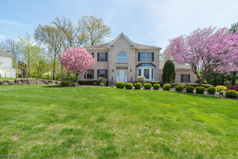Not to be missed. Located in the coveted High Ridge section of Montville Township this home has a lot to offer.  The home has a wonderful layout.  The kitchen with a large center island is open to the family room.  Enjoy cold evenings by the wood burning fireplace.  Fabulous flat and private backyard with trex deck and patio. All bedrooms are a good size. The master bedroom has a tray ceiling and window seat with storage beneath.  Two walk in closets.  Luxuriate in the master bath with vaulted ceiling, stall  shower and jetted tub.  Finished basement has recreation room, office, additional room, full bath, cedar closet, and storage room. Everything you could want and convenient location near the Towaco train station and town center.  Minutes to Rts 287, 23,