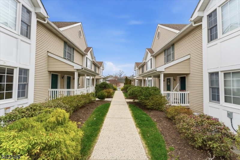BEAUTIFUL CLEAN BRIGHT CONDO in great location with bus stop at the curb! Spacious,open floor plan. Two bedrooms and two full baths. M BR w/FB & Walk-in closet. Easy convenient commute by way of various train stations & bus stops, rts.280,287,10,46,23,3,4,GSP,NJTPK. Sidewalks to local restaurants,shopping,library,schools,community center.. Excellent school system. Grover Cleveland Park just around the corner. Quiet complex. MOVE IN CONDITION!! 11 x 11 STORAGE IN BASEMENT. Large locked area & additional open area for bikes, grills etc. Additional parking available for guests.  Extras: following month maintenence fee  HOA $452. at the closing  ,  admistrative fee : non refundable $900 one time at the closing. New Mail box key $150 , F