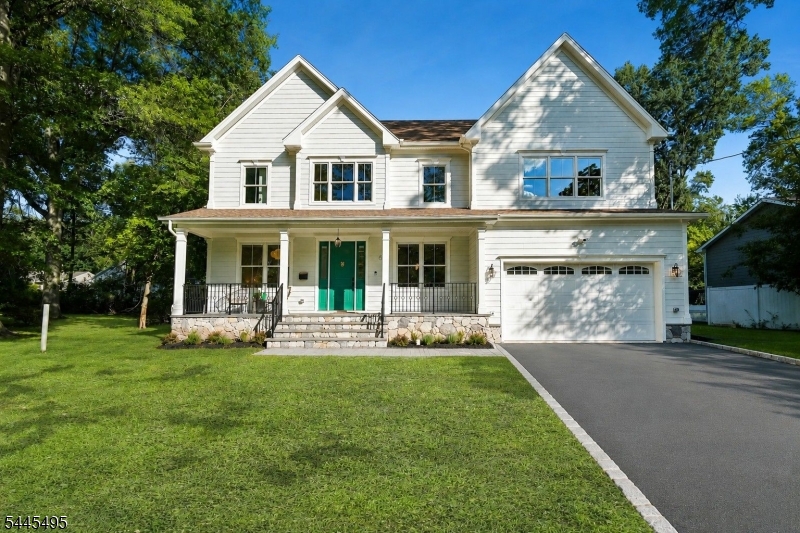 STUNNING NEW CONSTRUCTION by the highly regarded Lefko Brothers in Livingston's sought-after BROADLAWN - the perfect Union of a PREMIER BUILDER and PRIME LOCATION that truly sets this home apart from all others. Perfectly situated on a wide, level 1/3-acre lot on one of Livingston's prettiest tree-lined streets, this custom home with Covered Lemonade front Porch showcases elevated finishes & thoughtful PROFESSIONAL DESIGN. SUNLIT EAT-IN kitchen features two-tone cabinetry, an Oversized HGTV QUARTZ Center Island and SS appliances, all OPEN to a SPACIOUS Family Room with a GAS Fireplace and a WALL of SLIDERS leading to a PAVER PATIO & PLAYABLE backyard. The main level houses Formal Living and Dining Rooms, a Powder Room and a PRIVATE En-Suite Bedroom for guests. Luxurious 700+ sq ft Primary En-Suite boasts Tray Ceiling & SPA-LIKE bath with RADIANT heated floors, Double Vanity, Soaking Tub & Oversized RAINFALL Shower. The Finished Lower Level includes a Rec Room with Entertainer's Wet Bar, Gym/Bonus Rm, OFFICE with French Doors, Bedroom # 6 and Full Bath ideal for extended living. Superior quality is evident throughout with Hardie siding, Nest Thermostats, Oversized Windows, Wide-Plank White Oak Flooring, extensive custom millwork, TESLA EV Charger and 10 yr Builder?s Warranty. ENJOY LIFE in LIVINGSTON