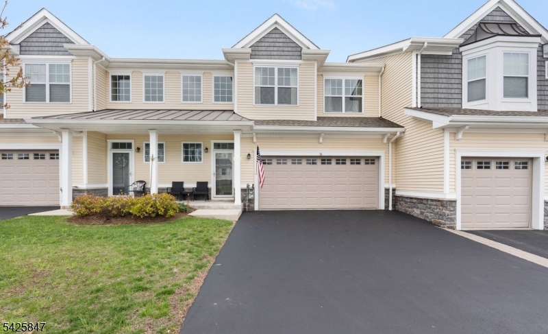 Welcome home to this spacious sought after 3 BR townhome with first floor primary bedroom. This home is located in the desirable community of Panther Valley. The rooms in this home are all spacious with great sized closets. The open floor plan is great for living and entertaining. The kitchen will make everyone happy with great work space, breakfast bar and storage. The back of this property is serene as it backs up to woods. Panther Valley has great amenities including 3 pools, basketball, tennis and pickleball courts, playgrounds and plenty of places to walk and enjoy this beautiful community. The laundry is on the first floor so it could accommodate one floor living. There is a den, 2 bedrooms, full bath and family room on the second floor. Great location within the community and proximity to major roads and shopping. Buyers pays a capital contribution which is 1/10 of 1% of sale price and a one time $500 application fee. Verify what is covered with HOA fees and confirm fees w PVPOA   BOM buyers inability to secure a mortgage.