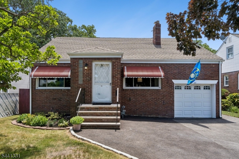 Welcome to this beautifully renovated 3-bedroom, 2-bath Cape Cod nestled in Linden's highly sought-after Sunnyside section. Much larger than it appears from the exterior, this charming home offers a spacious and thoughtfully designed layout perfect for everyday living and entertaining. Step inside to find a large living room featuring a cozy fireplace, a formal dining room, and a tastefully updated kitchen complete with quartz countertops, stainless steel appliances, and radiant heated floors. Just beyond the kitchen, a comfortable sitting area provides the perfect space to relax and offers direct access to a Trex deck overlooking the spacious backyard. The first floor also features two generously sized bedrooms and a beautifully renovated full bathroom. Upstairs, you'll find a private primary suite complete with its own full bath, creating the perfect retreat. The unfinished basement offers abundant storage space and excellent potential for future expansion. Additional highlights include central air conditioning, newer windows, and a desirable location close to schools, shopping, restaurants, parks, and public transportation. Don't miss the opportunity to own this move-in-ready home in one of Linden's most desirable neighborhoods!