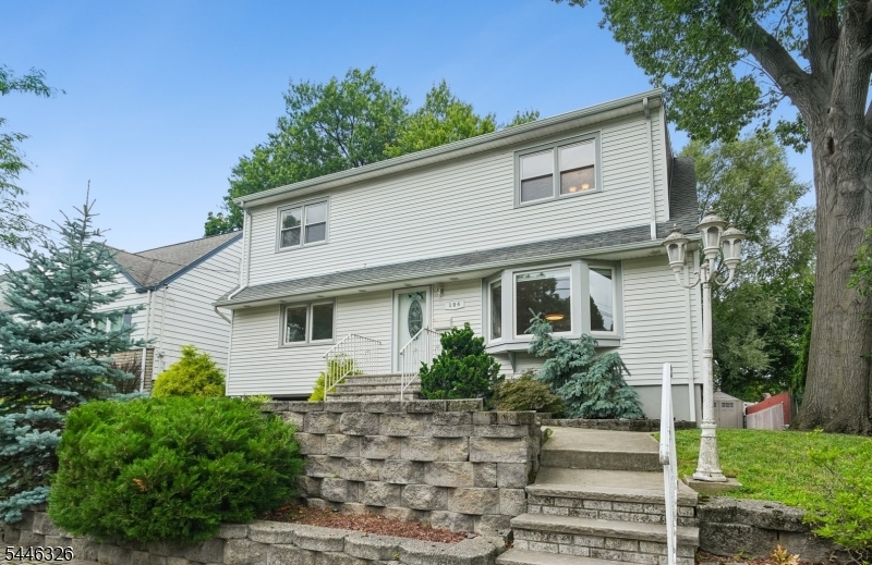 Nestled on a quiet, tree-lined street, this well-maintained Colonial blends timeless charm with everyday comfort. offering 4 bedrooms, 2.5 baths, and a flexible layout, this home is designed to FIT a variety of lifestyles. The sun-filled main level features a spacious living room, formal dining room, and a well-appointed kitchen that opens to a bright sunroom overlooking the backyard. A first-floor bedroom offers the perfect space for guests or a home office. Upstairs, you'll find three generously sized bedrooms with vaulted ceilings that create an open, airy feel. The finished lower level expands your living space with a comfortable den, home office, laundry area, and powder room. An attached one-car garage adds convenience. Outside, enjoy a spacious deck overlooking the above-ground pool, ideal for entertaining, relaxing, or making the most of warm summer days. Located in a peaceful neighborhood close to major transportation, schools, houses of worship, shopping, dining, and everyday conveniences, this warm and welcoming home is ready for its next chapter.