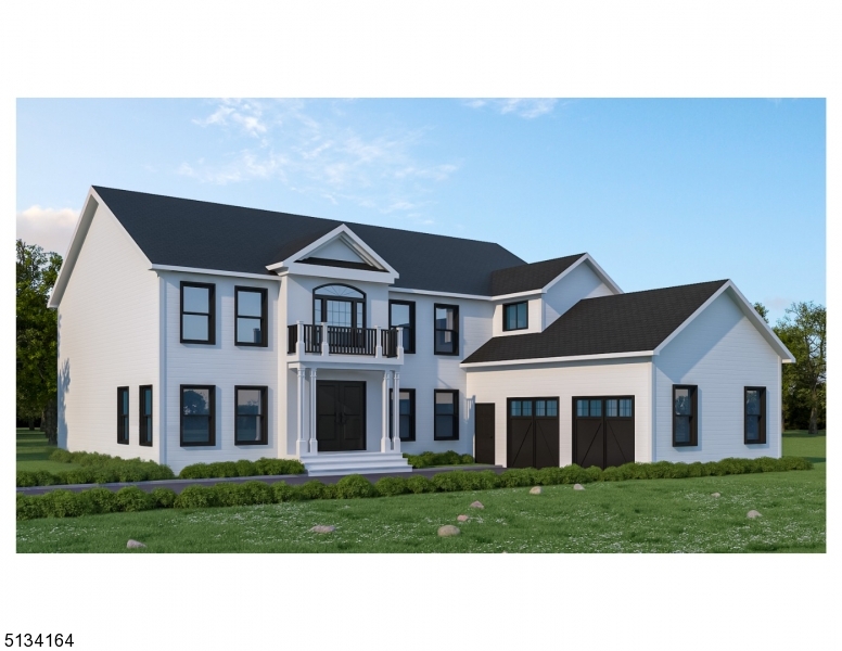 The exterior of this Farmhouse has a little modern touch to it! It offers 15 rooms on 3 levels of living space. The 1st floor offers 10' ceilings, a kitchen/Breakfast area which is open to the Family Room with a gas fireplace and has an abundance of natural lighting with views! The first floor Bedroom has a walk-in closet and a full bath, a Den is off the Family Room so you can work from home but still be with your Family, a Butlers Pantry is off the Dining Room for those Family get togethers, and a generous size Formal Living Room, The 2nd floor offers 9' ceiling heights, you enter the Master Suite through double doors with 10' tray ceiling, 2 Walk-in closets and a on-suite bath, a 2nd Bedroom that offers a full bath and Walk-in closet and 2 other bedrooms, the laundry is also on this level and a walk up attic, the basement offers a Recreation Room, Game Room and an Office, there is a Full Bath on this level also. There is still time to pick your Kitchen, tiles and flooring