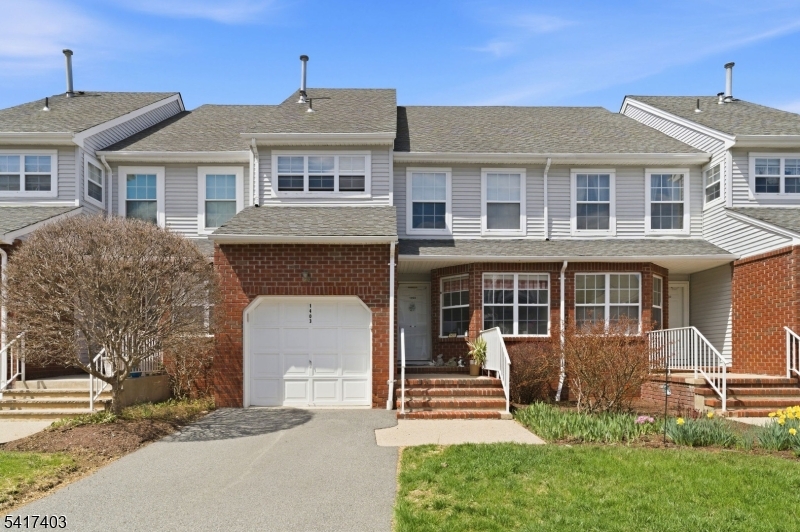 Welcome to 1403 Moonlight!  This Beautifully maintained 3-bedroom, 2.5-bath home filled with standout features and inviting living spaces. The main level offers a powder room, an inviting eat-in kitchen with plenty of cabinet space,, a formal dining area, a bright living room, and a unique sunken flex-space perfect for a study or library, all leading to a private patio. The expansive primary suite includes a large full bath and an oversized walk-in closet, while two additional bedrooms and a full bath complete the second floor. A partially finished basement creates an ideal home-cinema setup, already configured for projector movie nights, with a generous unfinished section for storage. 1 car garage with inside entrance complemented by a second dedicated parking space in the driveway. Resort-style community amenities include a sparkling swimming pool and tennis and basketball courts, offering a vacation-like lifestyle right at home. All of this is set in an exceptionally convenient location just moments from everyday essentials. Target, Walmart, ShopRite, Walgreens, and a full shopping and dining hub are close by, making this one of the most accessible and practical spots in the area. Homes in this community rarely become available this is your opportunity.